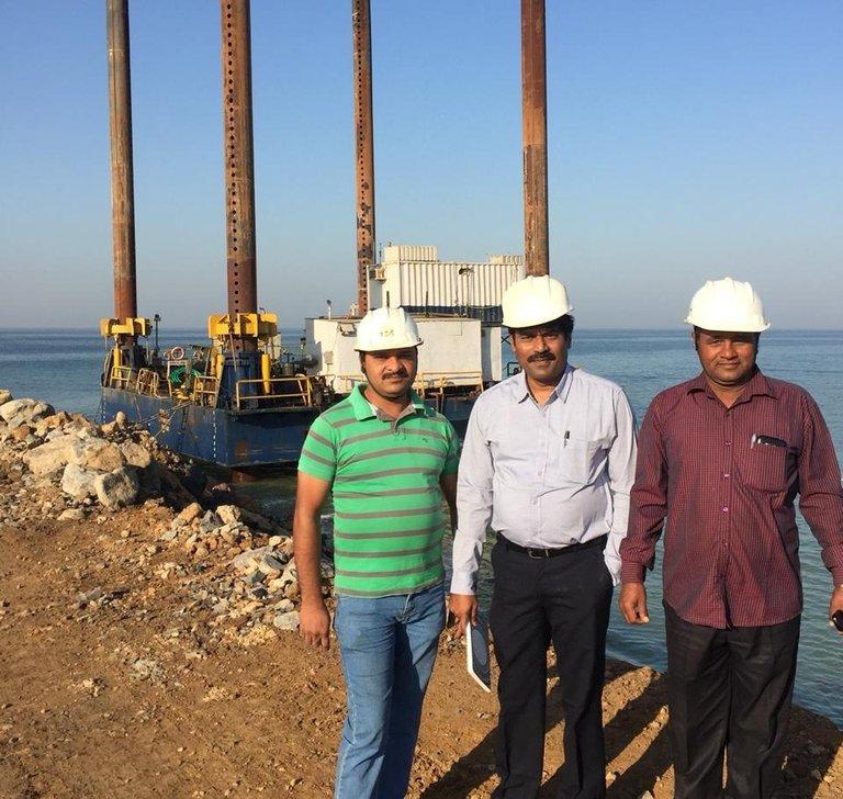 Dwarka Underwater Blasting Project